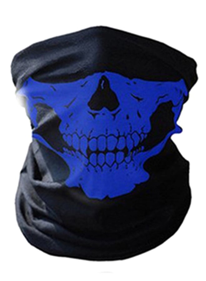 Skull Printed Motorcycle Mask