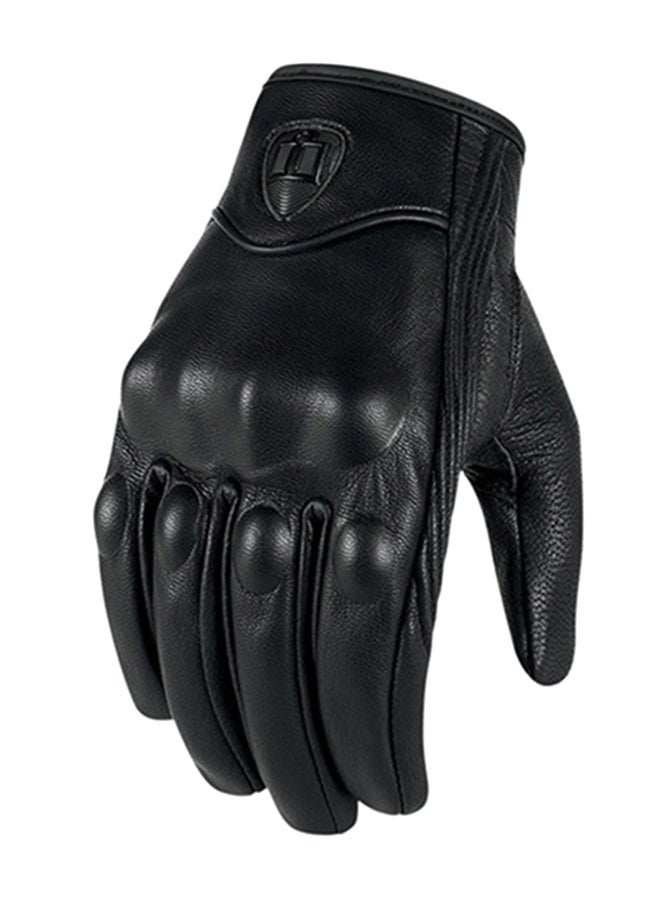 Generic Motocross Racing Leather Gloves 