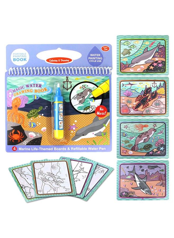 Cool Baby Magic Water Drawing Book With Magic Pen 16x19x2cm - Image 3