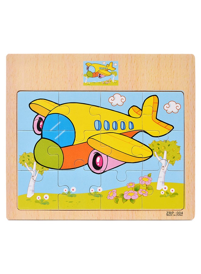 Cool Baby Early Learning 3D Cartoon Traffic Jigsaw Puzzle 17x15x1cm - Image 2