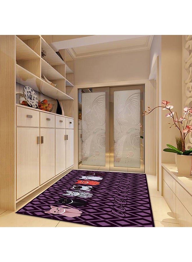 Angel city Cartoon Animals Pattern Floor Mat Multicolour 50X80cm - Image 4