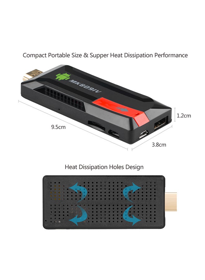 Mk809 IV Android TV Dongle V269 Black  - Image 2