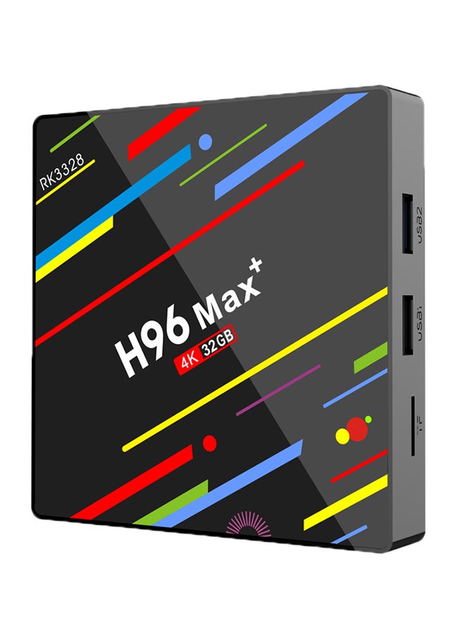Mini H96 Max+ 4K Smart TV Box V550 Black  - Image 2