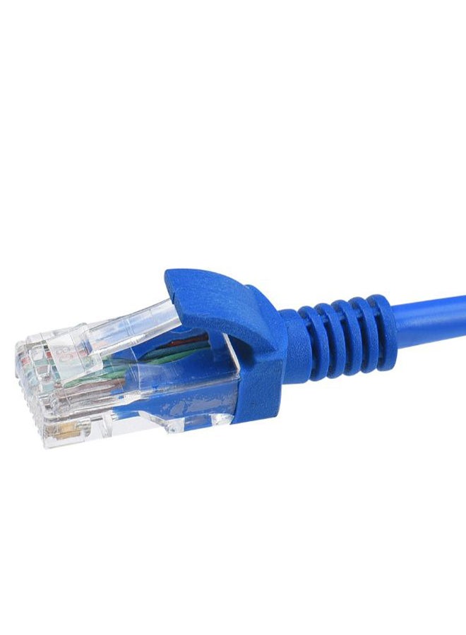كابل شبكة إنترنت إيثرنت LAN CAT5e أزرق