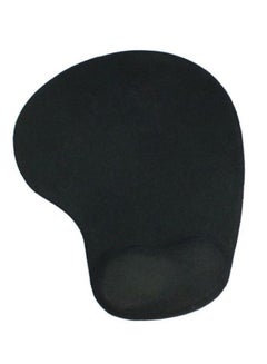 Mouse Pad With Gel Wrist Black