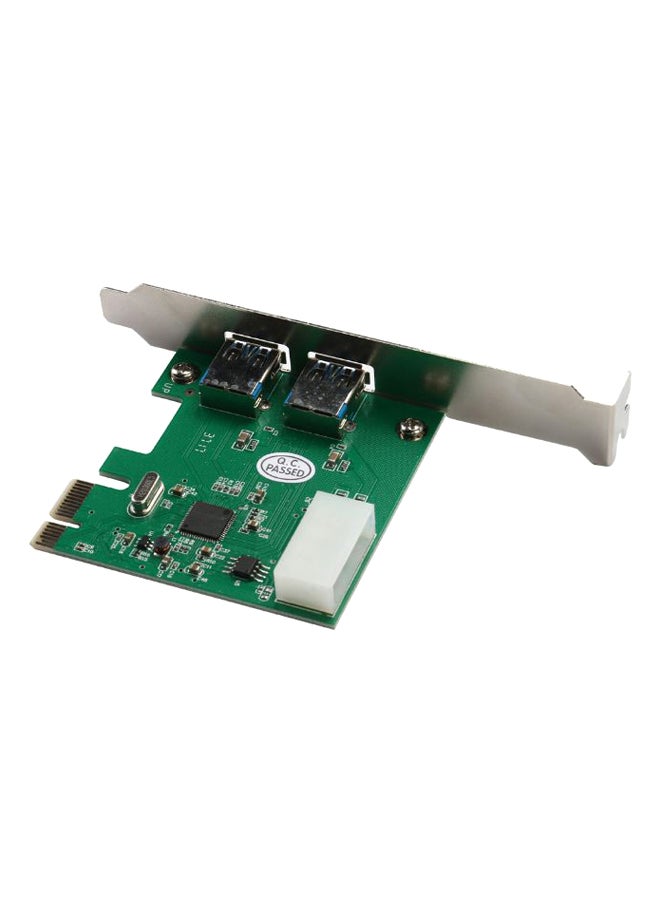 2-Port USB 3.0 PCI Express Host Controller Card Multicolour