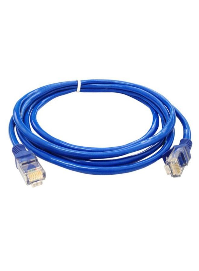 Ethernet Internet LAN CAT5e Network Cable for Computer Modem Router Blue