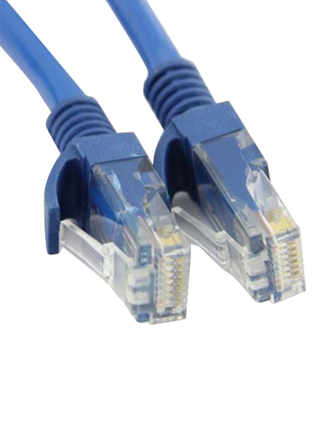 Ethernet Internet LAN CAT5e Network Cable for Computer Modem Router Blue