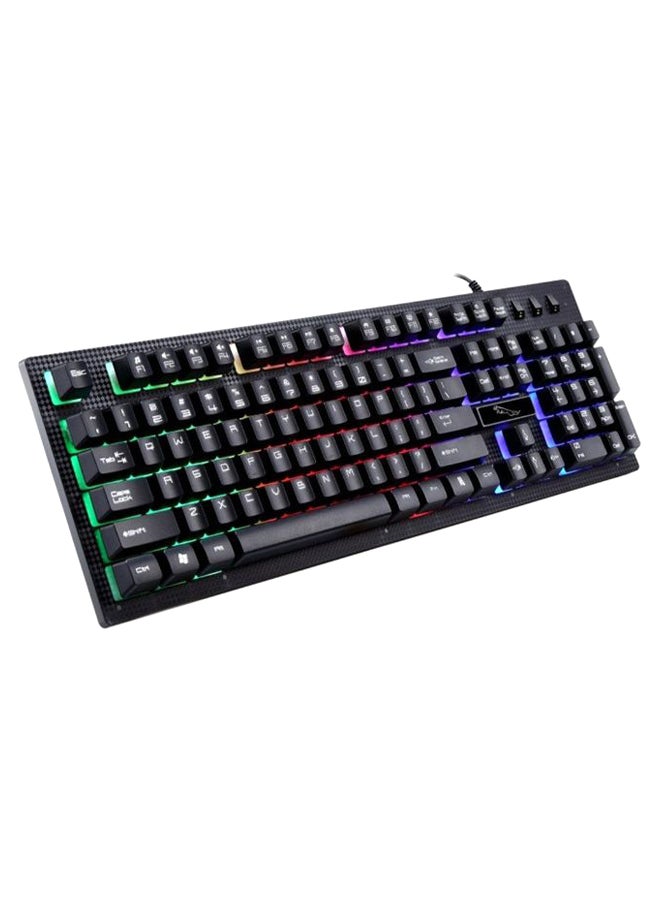 Generic - Rainbow RGB Backlit Wired Gaming Keyboard - Image 1