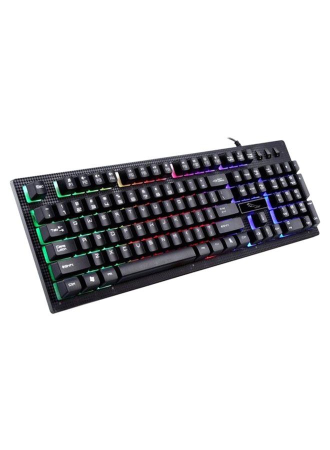 Generic - Rainbow RGB Backlit Wired Gaming Keyboard - Image 1