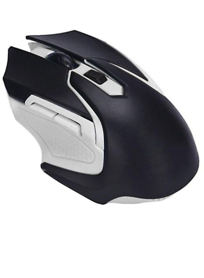 Optical Wireless Gaming Mouse Black/White  - Image 1