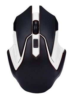Generic Optical Wireless Gaming Mouse Black/White  - Image 2