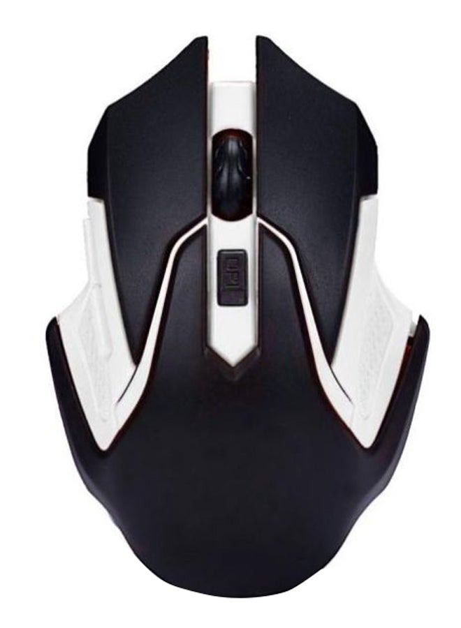 Optical Wireless Gaming Mouse Black/White  - Image 2