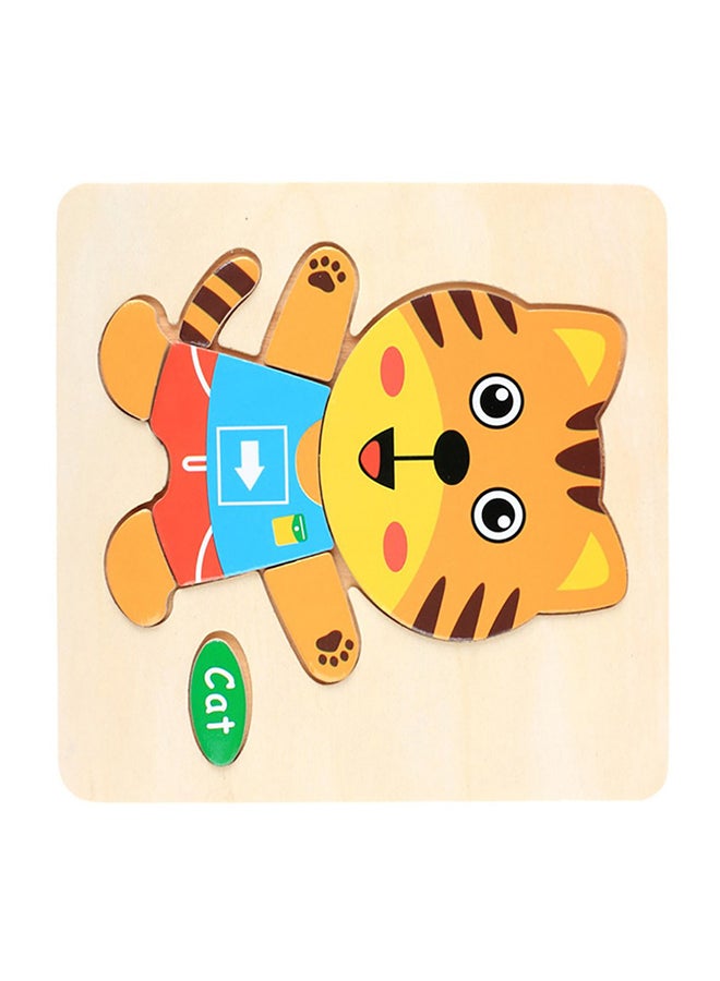 Cool Baby Colorful Wooden Puzzle Set 15x15x0.5cm - Image 2