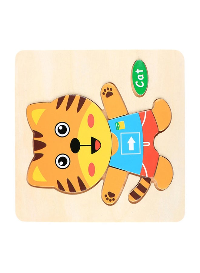 Cool Baby Colorful Wooden Puzzle Set 15x15x0.5cm - Image 3