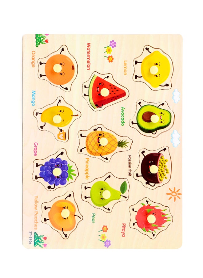 Cool Baby Educational Wooden Puzzle Set 30x22x0.5cm - Image 2