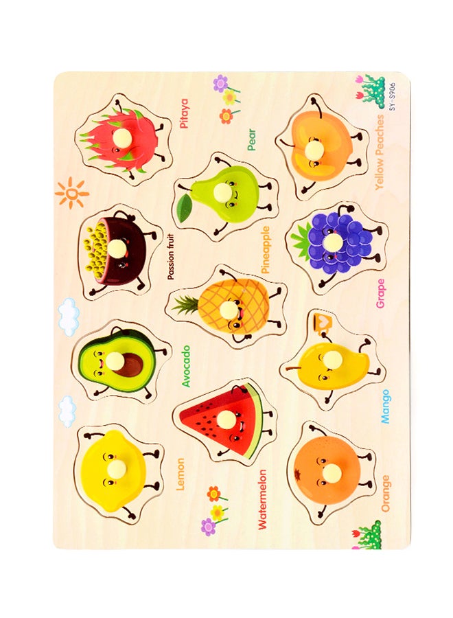 Cool Baby Educational Wooden Puzzle Set 30x22x0.5cm - Image 3