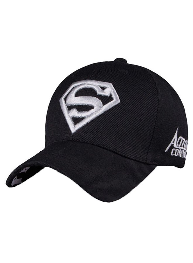 Umiwin Adjustable Strip Sport Cap Black