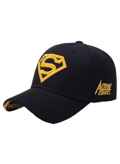 Umiwin Adjustable Strip Sport Cap Black 