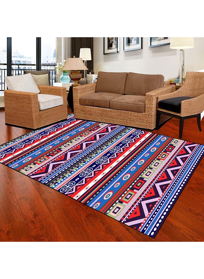انجل سيتي بساط أرضيات مخطط بنمط كلاسيكي متعدد الألوان 50X160سم  - Image 2