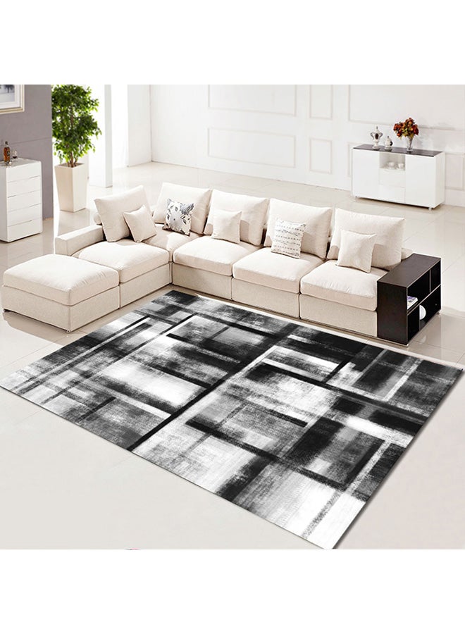 Angel city Color Blocks Pattern Living Room Carpet Multicolour 50X80cm - Image 1