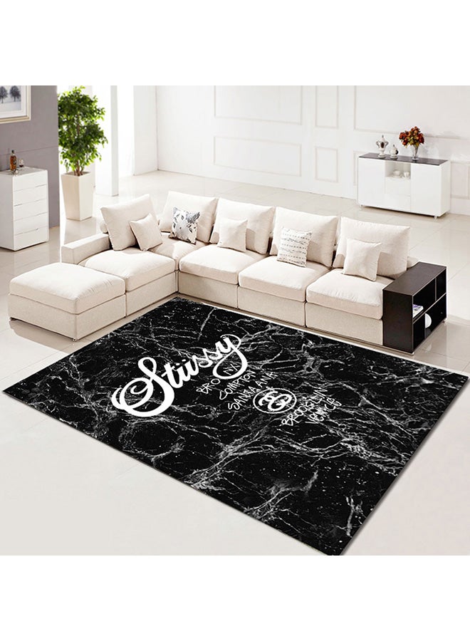 Angel city Stiissy Printed Living Room Carpet Multicolour 50X80cm - Image 1