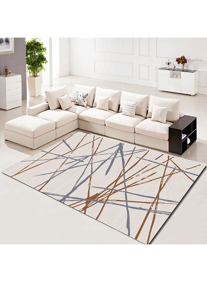 Angel city Geometric Pattern Living Room Carpet Multicolour 50X80cm - Image 1