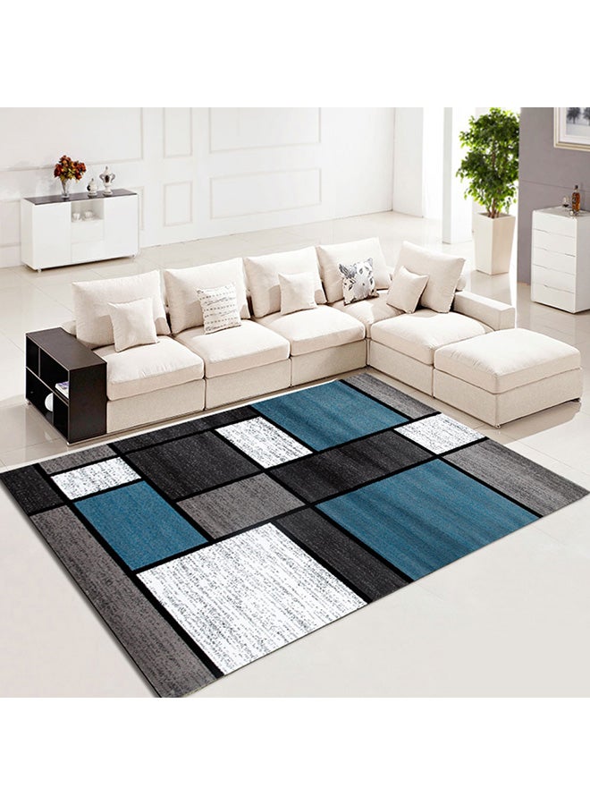 Angel city Color Block Pattern Living Room Carpet Multicolour 50X80cm - Image 2