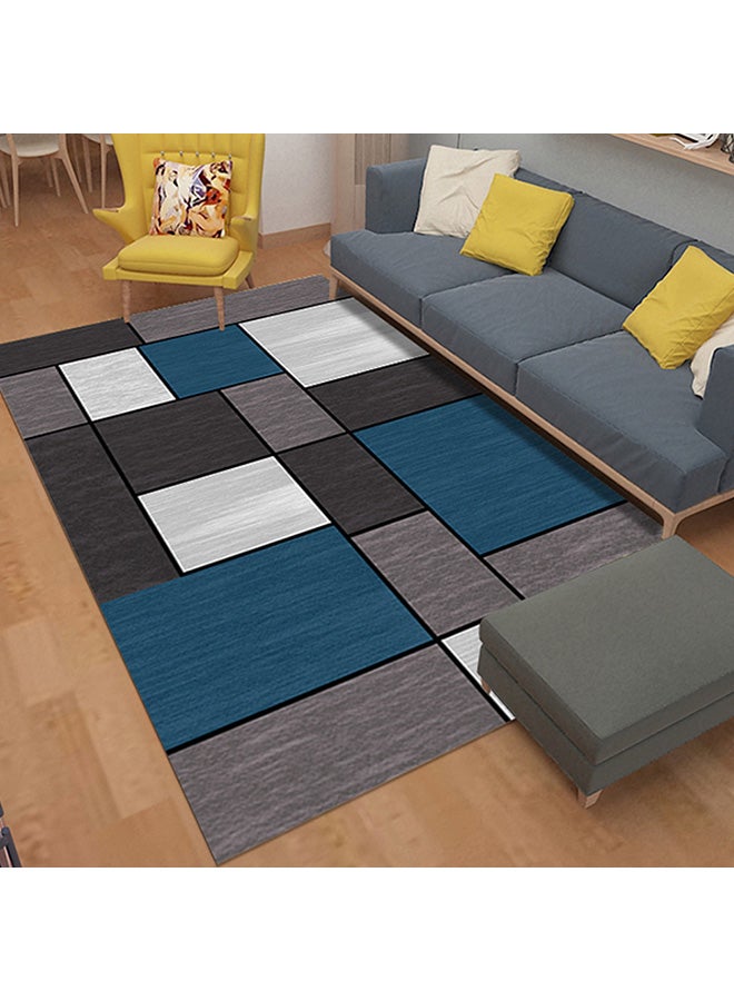 Angel city Color Block Pattern Living Room Carpet Multicolour 50X80cm - Image 5