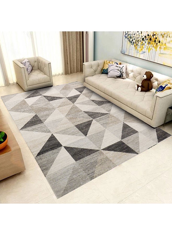 Angel city 3D Geometric Pattern Living Room Carpet Multicolour 40X60cm - Image 2
