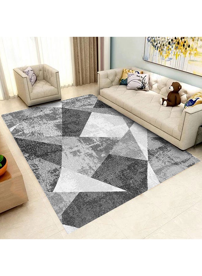 Angel city - 3D Geometric Pattern Rugs Fashion Modern Area Rugs Non-Slip Floor Carpet For Living Room Bedroom And Kitchen Multicolour 100X160cm - Image 1