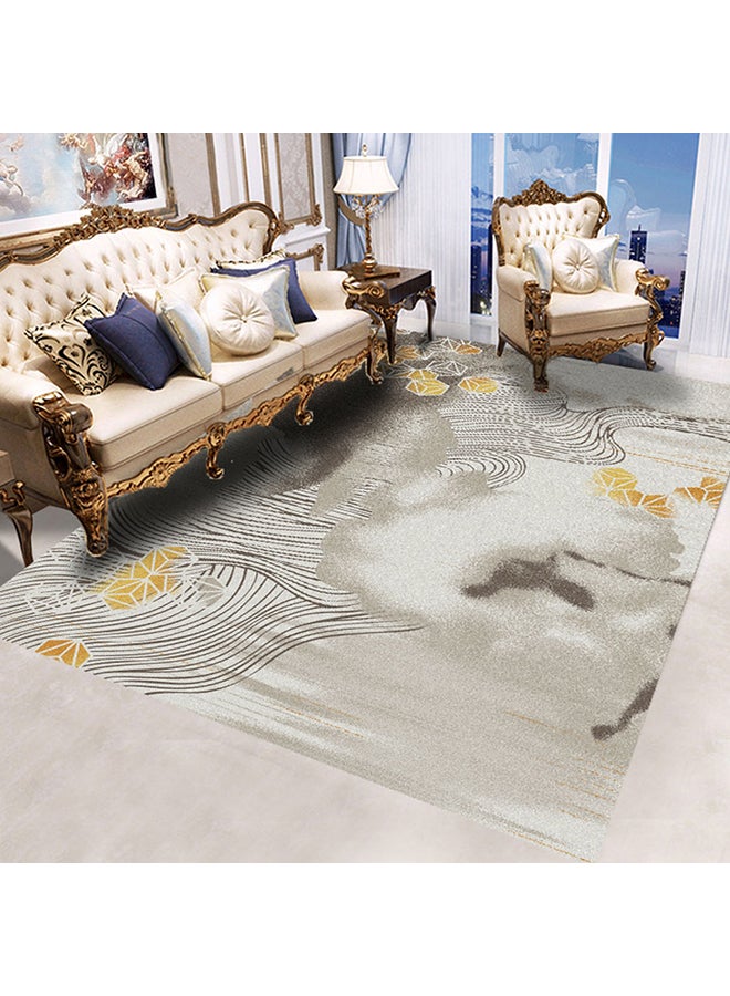 Angel city - 3D Geometric Pattern Rugs Fashion Modern Area Rugs Non-Slip Floor Carpet For Living Room Bedroom And Kitchen Polyester Multicolour 50X80cm - Image 1