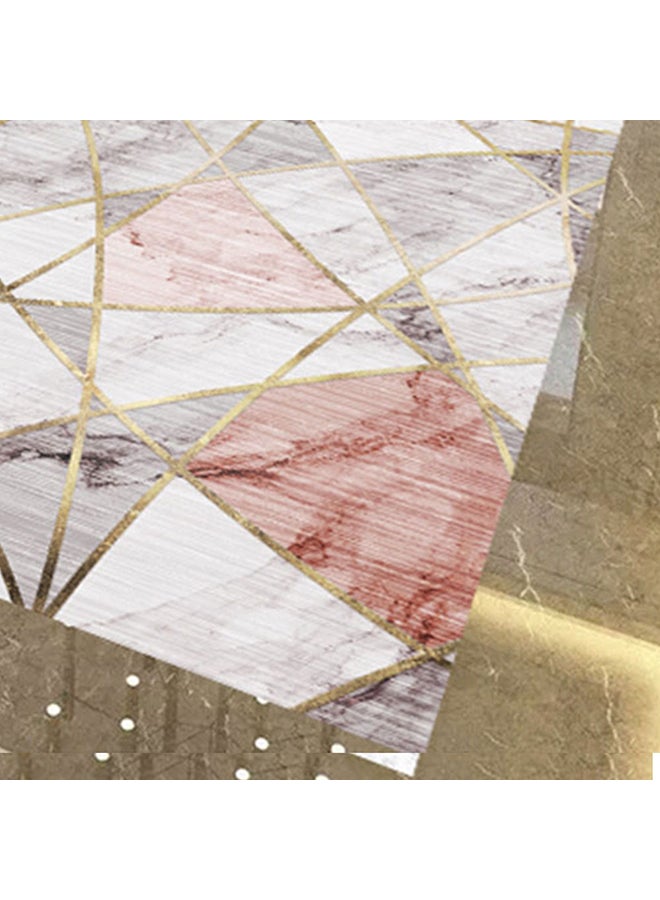 انجل سيتي سجادة لغرفة المعيشة بنمط هندسي متعدد الألوان 40x60سم  - Image 5