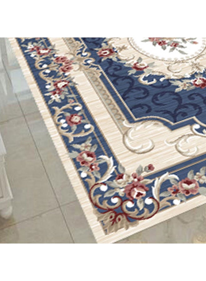 Angel city 3D Geometric Pattern Rugs Fashion Modern Area Rugs Non-Slip Floor Carpet Polyester Multicolour 50X80cm  - Image 1