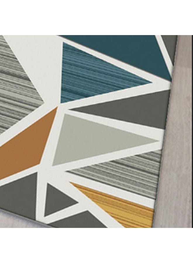 Angel city 3D Geometric Pattern Rugs Fashion Modern Area Rugs Non-Slip Floor Carpet For Living Room Bedroom And Kitchen Multicolour 140X200cm - Image 4