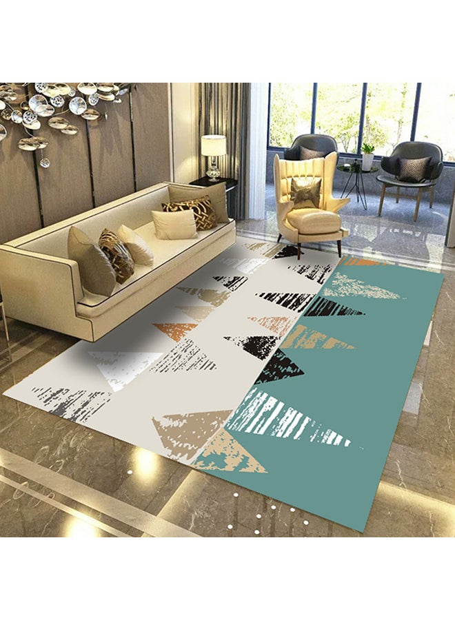 انجل سيتي سجادة لغرفة المعيشة بنمط هندسي متعدد الألوان 40X60سم  - Image 1