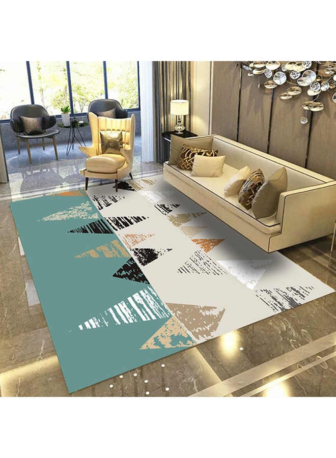 انجل سيتي سجادة لغرفة المعيشة بنمط هندسي متعدد الألوان 40X60سم  - Image 4