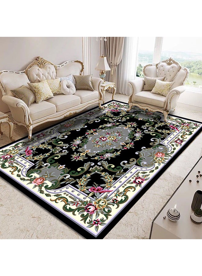 Angel city - 3D Geometric Pattern Rugs Fashion Modern Area Rugs Non-Slip Floor Carpet For Living Room Bedroom And Kitchen Multicolour 50X80cm - Image 1