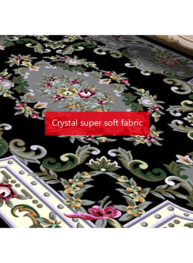 Angel city 3D Geometric Pattern Rugs Fashion Modern Area Rugs Non-Slip Floor Carpet For Living Room Bedroom And Kitchen Polyester Multicolour 40X60cm - Image 3