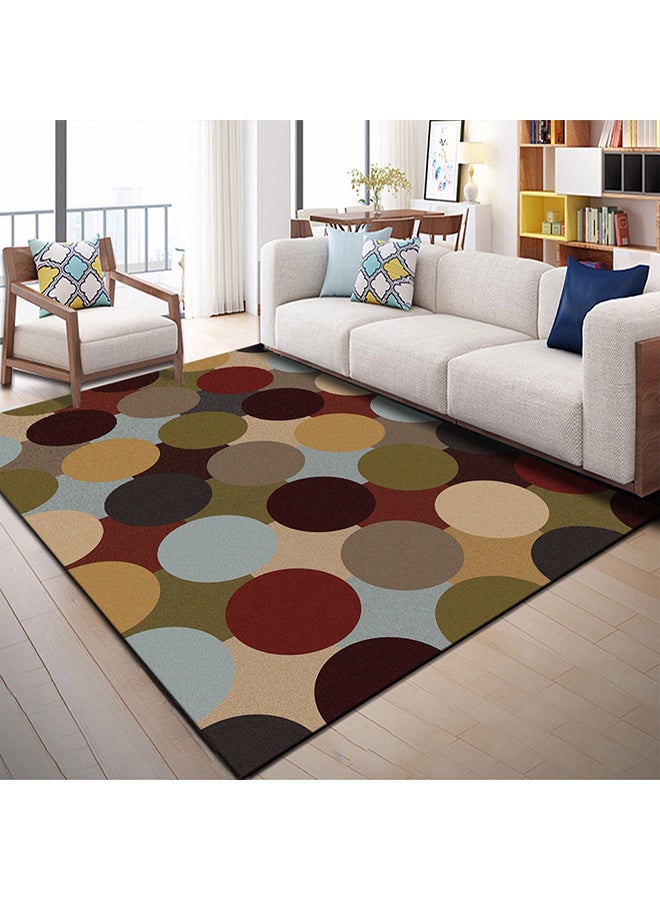 Angel city Geometric Pattern Living Room Carpet Multicolour 40X60cm - Image 1