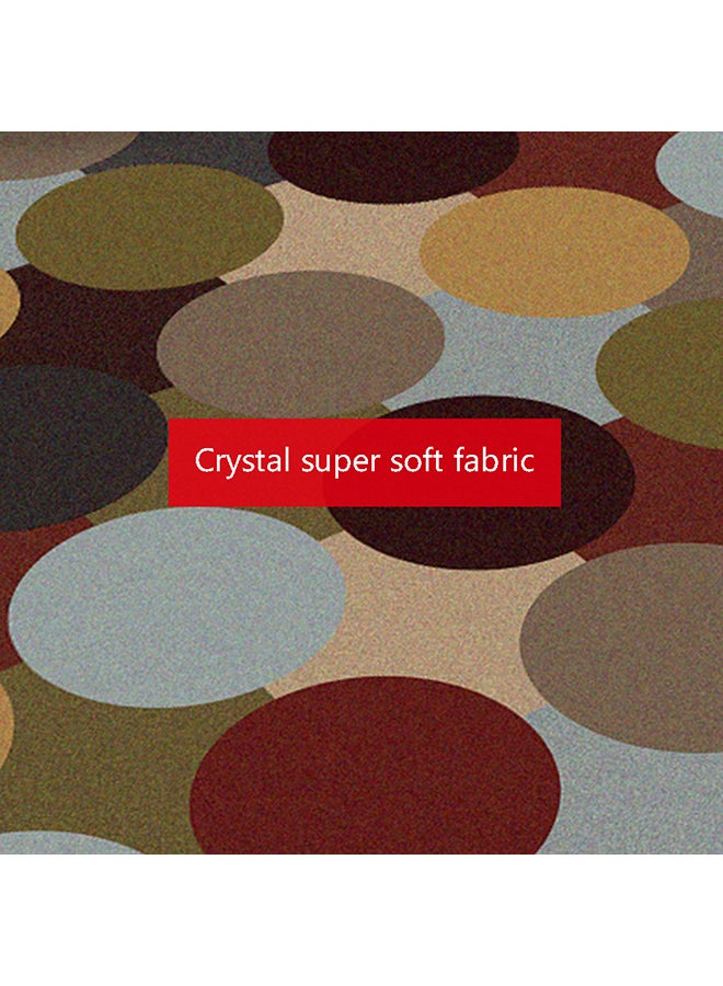 Angel city Geometric Pattern Living Room Carpet Multicolour 40X60cm - Image 4