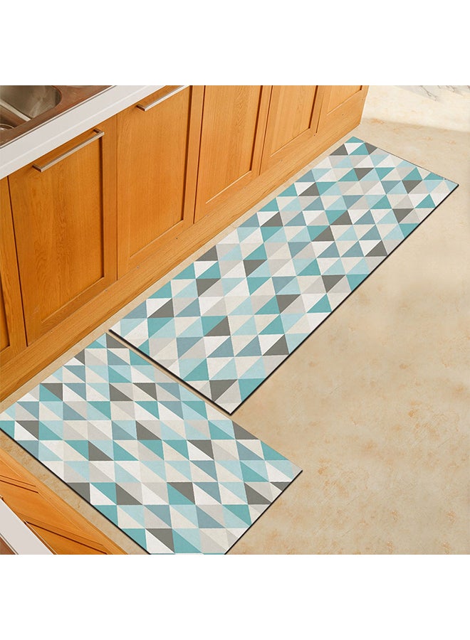 Geometric Pattern Kitchen Floor Mat Multicolour 50X160centimeter - v1557565187/N24626910A_2