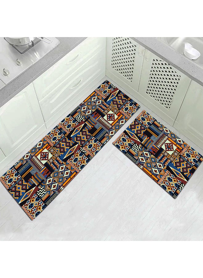 Irregular Pattern Kitchen Floor Mat Multicolour 50X160cm - v1557565201/N24626918A_1