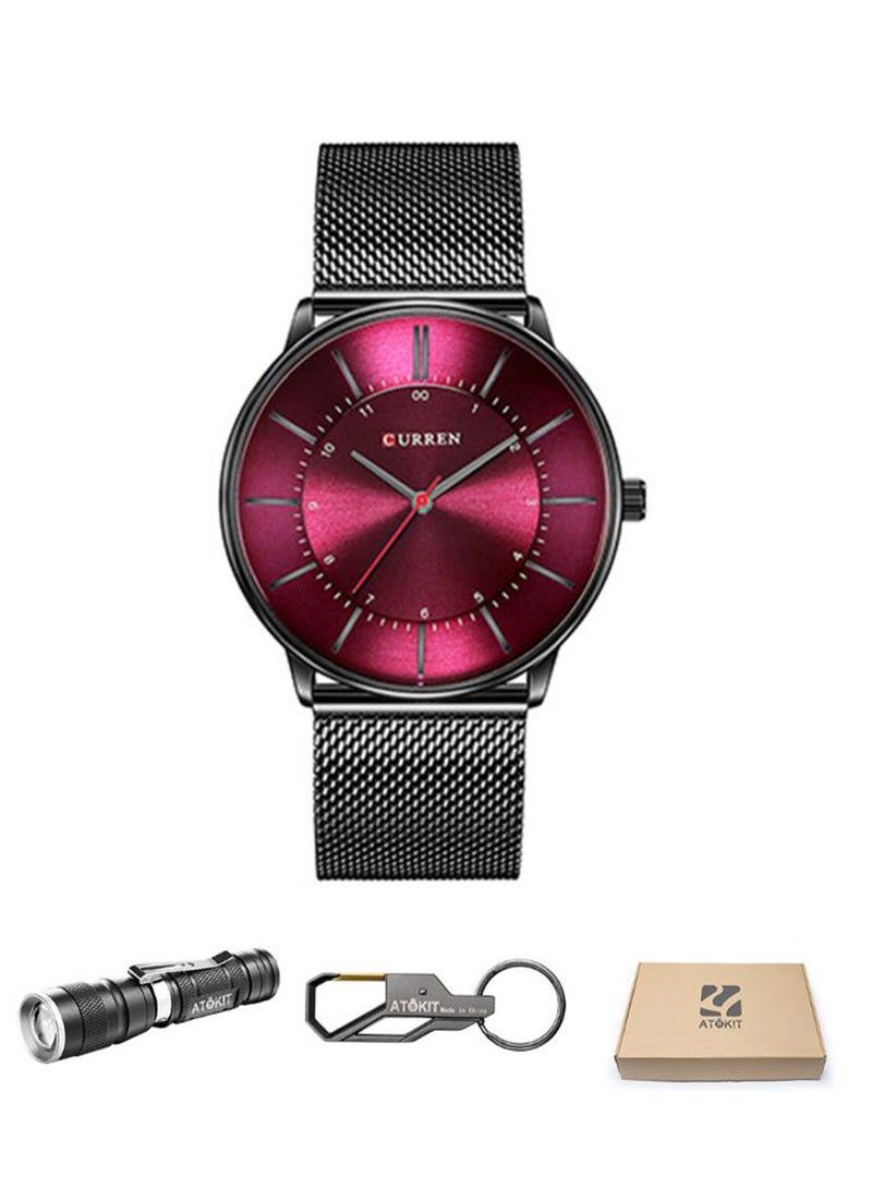 CURREN - men Metal Analog Watch 8303 - Image 1