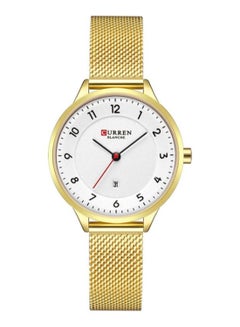 Women's Metal Analog Watch 9035 - 34 mm - Gold