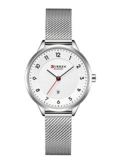 Women's Metal Analog Watch 9035 - 34 mm - Silver