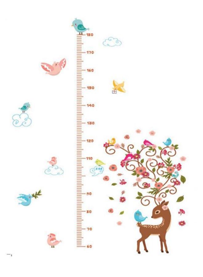 صوجي لاصقة حائط لقياس الطول مطبوعة برسومات كرتونية متعدد الألوان 50 x 70Ø³Ù†ØªÙŠÙ…ØªØ± - Image 1