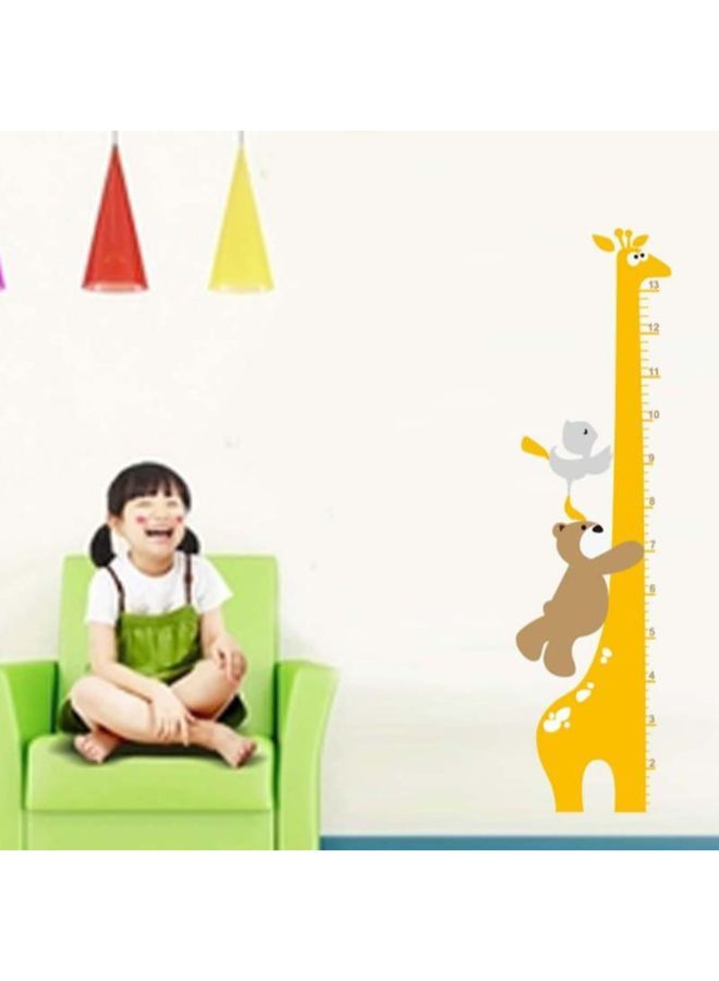 Cartoon Printed Height Measuring PVC Wall Sticker Multicolour 50 x 70centimeter - v1557567467/N23786151A_2