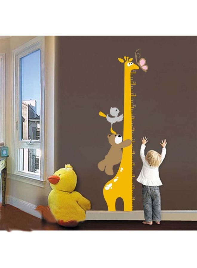 Cartoon Printed Height Measuring PVC Wall Sticker Multicolour 50 x 70centimeter - v1557567468/N23786151A_3