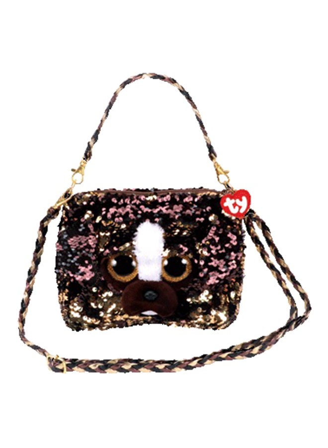 Ty Fashion Flippy Sequin Dog Purse 